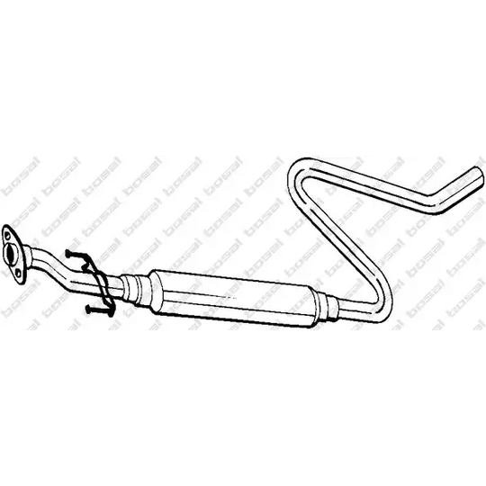 282-569 - Middle Silencer 