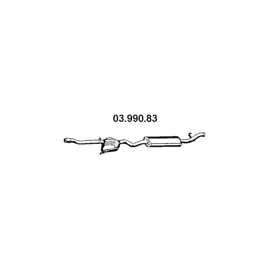 03.990.83 - End Silencer 