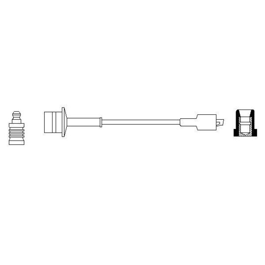 0 986 356 184 - Ignition Cable 