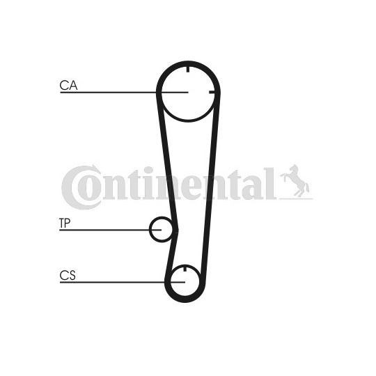 CT603K1 - Tand/styrremssats 