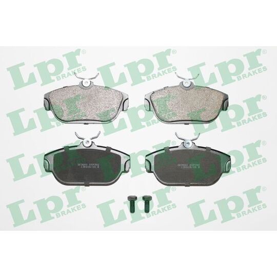 05P382 - Brake Pad Set, disc brake 