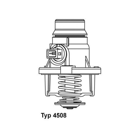 4508.105D - Thermostat, coolant 