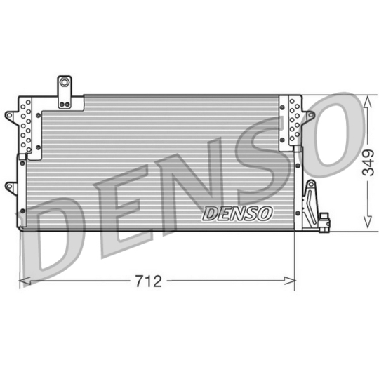 DCN32007 - Condenser, air conditioning 