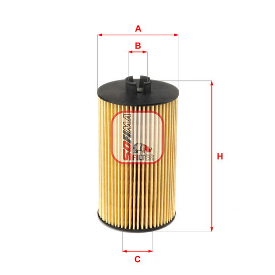 S 5007 PE - Oil filter 