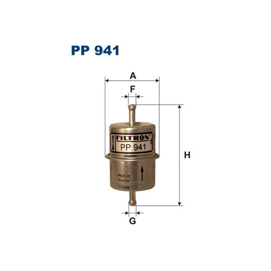 PP 941 - Bränslefilter 