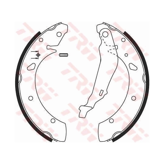 GS8640 - Bromsbackar, sats 