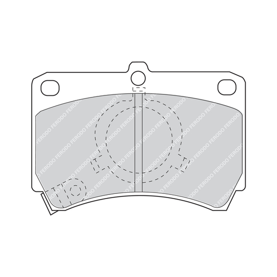 FDB993 - Brake Pad Set, disc brake 