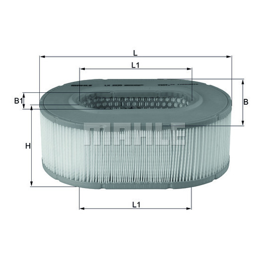 LX 2535 - Air filter 