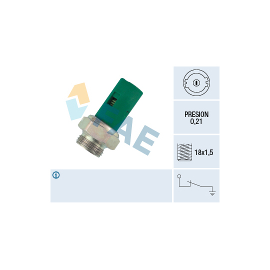 12490 - Oil Pressure Switch 