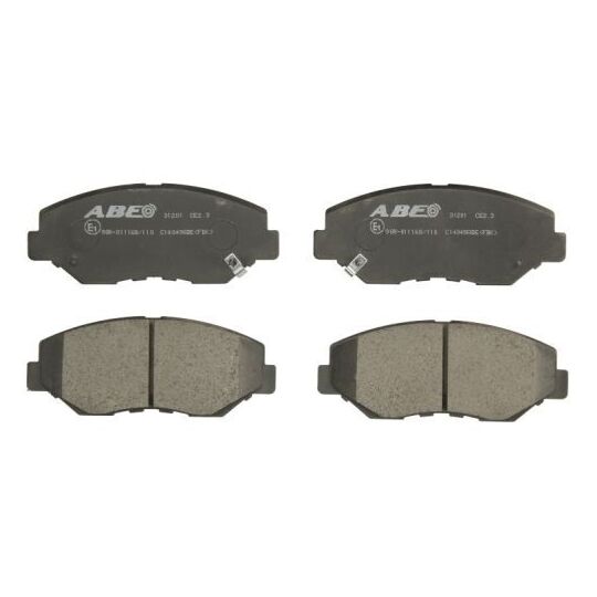 C14049ABE - Brake Pad Set, disc brake 