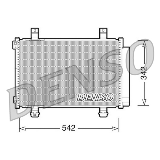 DCN47005 - Condenser, air conditioning 