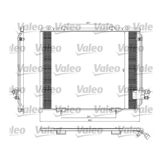 817252 - Condenser, air conditioning 