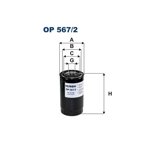 OP 567/2 - Oil filter 
