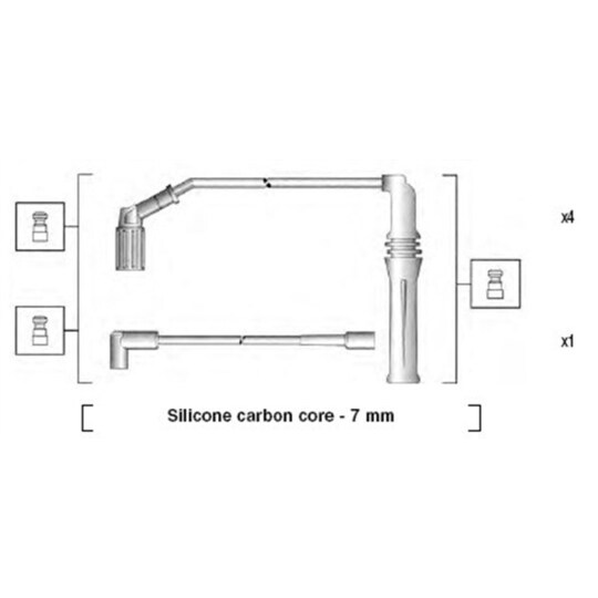 941365010924 - Ignition Cable Kit 