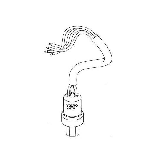 38931 - Pressure Switch, air conditioning 