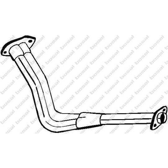 781-911 - Exhaust pipe 