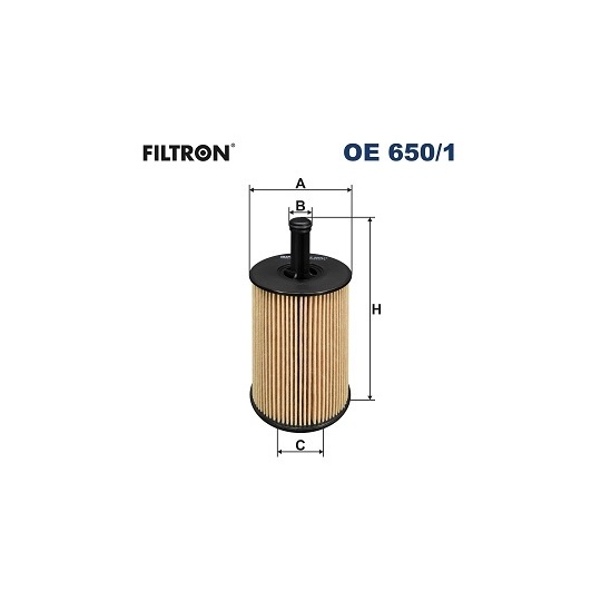 OE 650/1 - Oil filter 