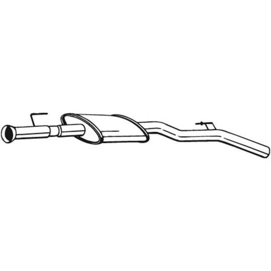 278-667 - Middle Silencer 