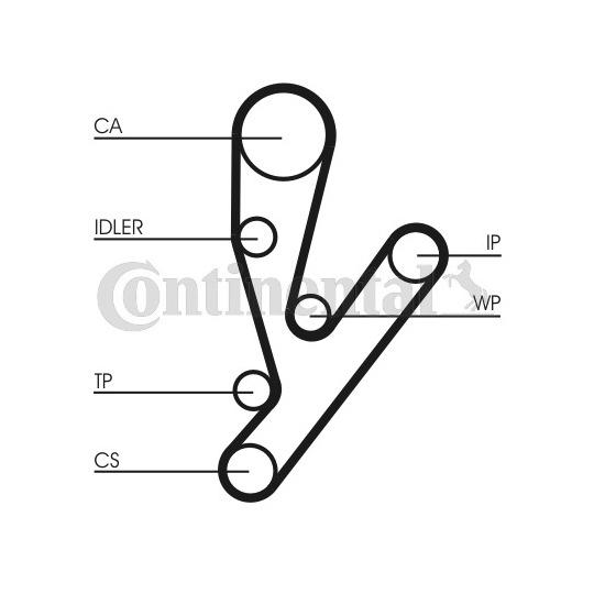 CT1057 - Timing Belt 