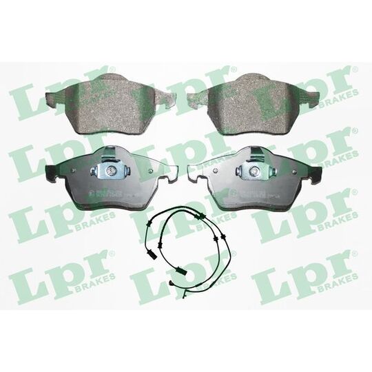 05P635A - Brake Pad Set, disc brake 