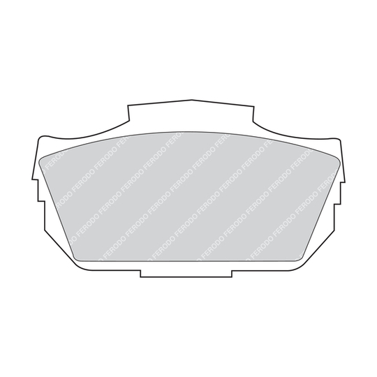 FDB827 - Brake Pad Set, disc brake 