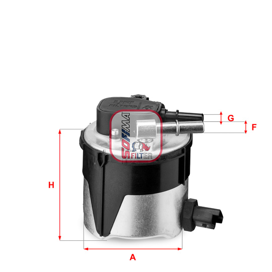 S 5170 GC - Fuel filter 