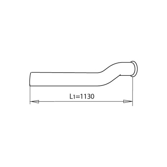 81227 - Exhaust pipe 