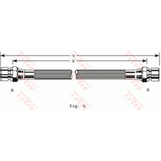 PHA123 - Brake Hose 