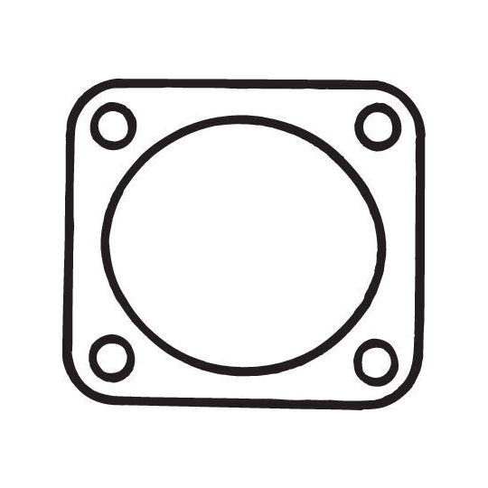 256-516 - Gasket, exhaust pipe 