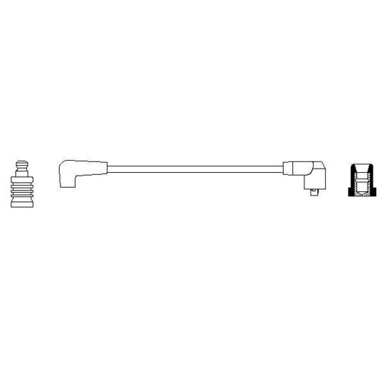 0 986 356 124 - Ignition Cable 