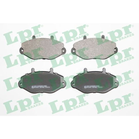 05P482 - Brake Pad Set, disc brake 