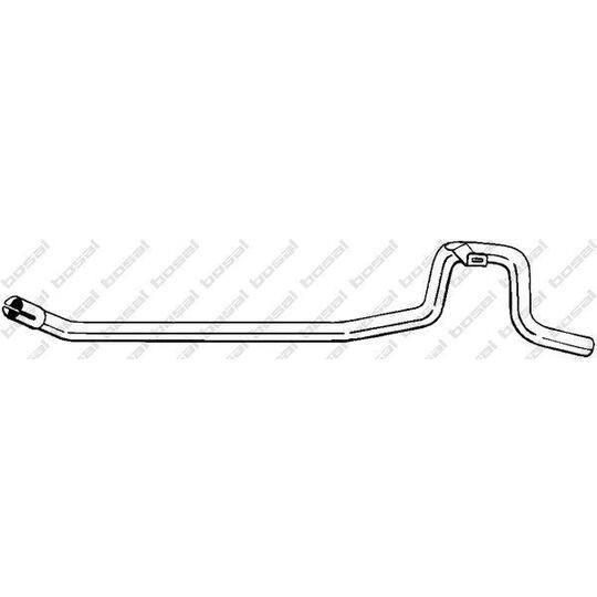 883-055 - Exhaust pipe 