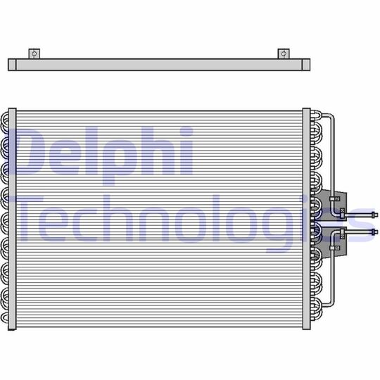 TSP0225061 - Condenser, air conditioning 