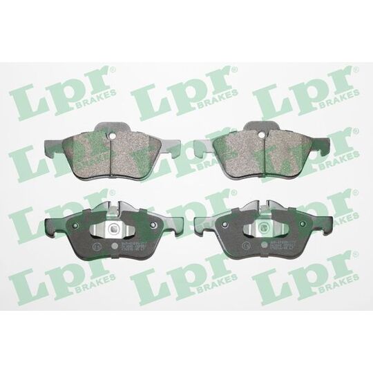 05P851 - Brake Pad Set, disc brake 