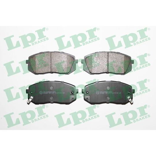 05P1415 - Brake Pad Set, disc brake 