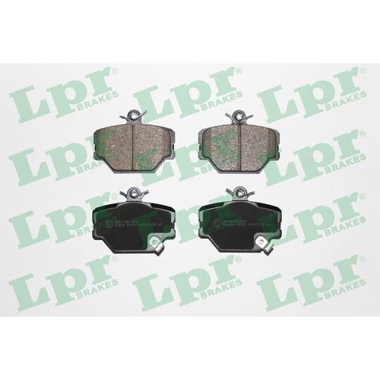 05P761 - Brake Pad Set, disc brake 