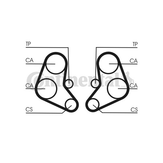 CT886 - Timing Belt 