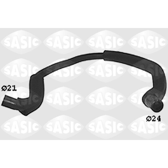 SWH0497 - Radiator Hose 