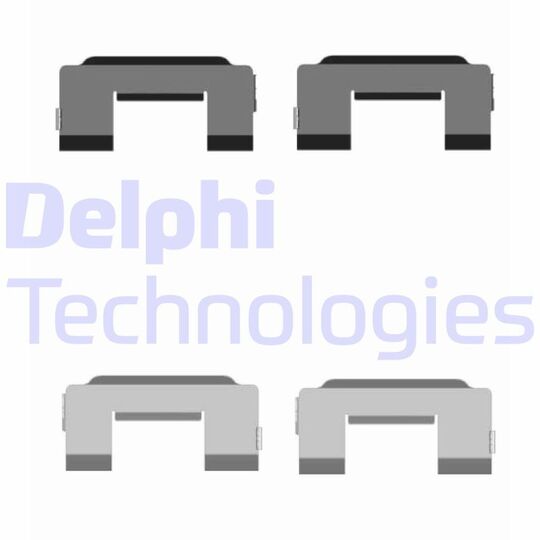 LX0517 - Accessory Kit, disc brake pad 