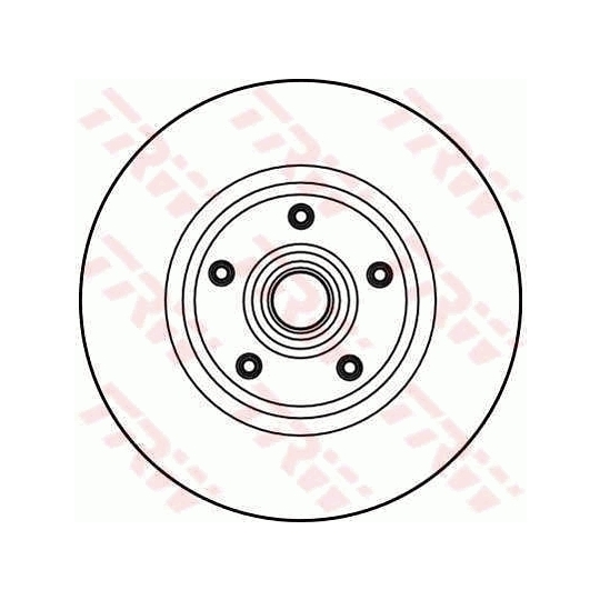 DF1685S - Brake Disc 
