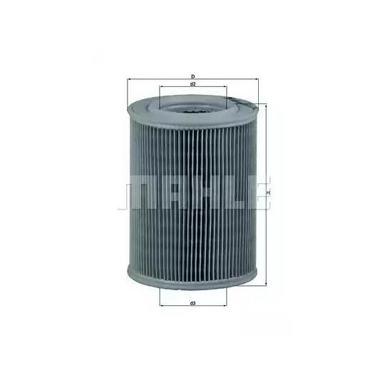LX 455 - Air filter 