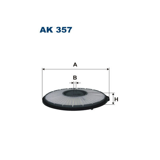 AK 357 - Air filter 