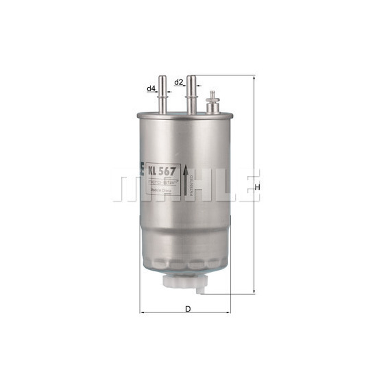 KL 567 - Fuel filter 