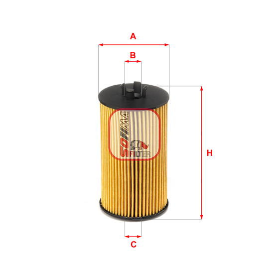 S 5064 PE - Oil filter 