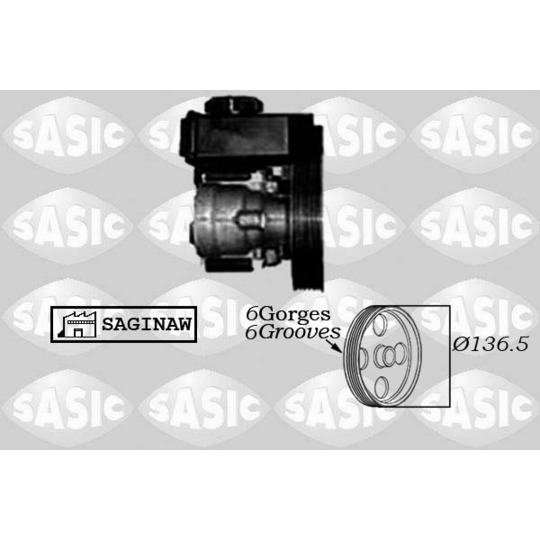 7070007 - Hydraulic Pump, steering system 