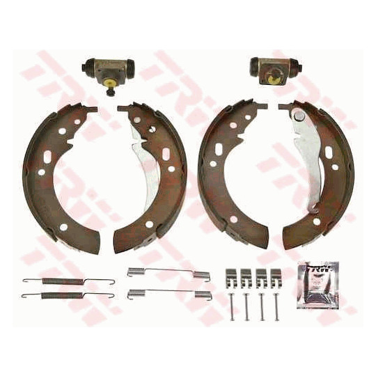 BK1550 - Brake Shoe Set 