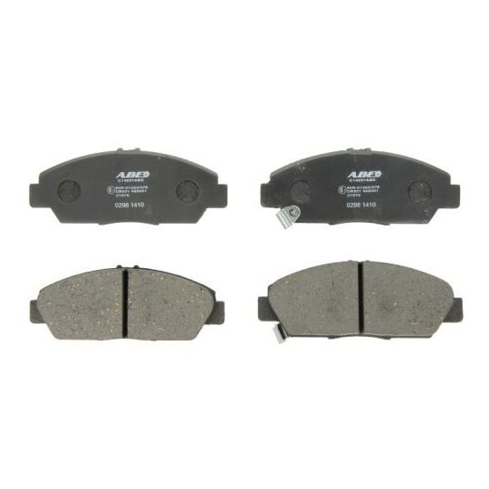 C14037ABE - Brake Pad Set, disc brake 