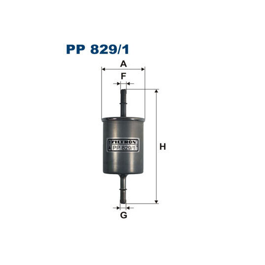 PP 829/1 - Bränslefilter 
