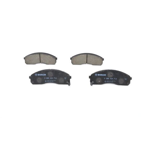 0 986 424 714 - Brake Pad Set, disc brake 