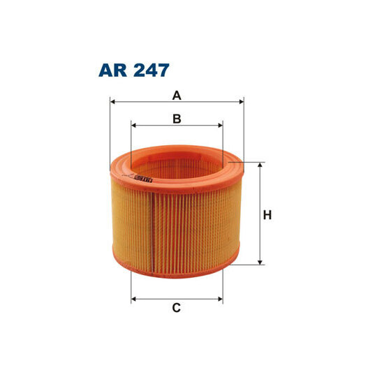 AR 247 - Air filter 